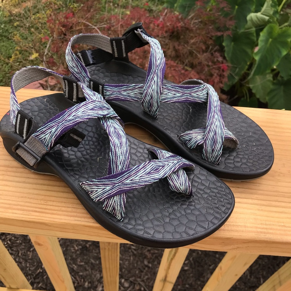 Chaco Z/2 Strappy Water Sandals Outdoor Purple